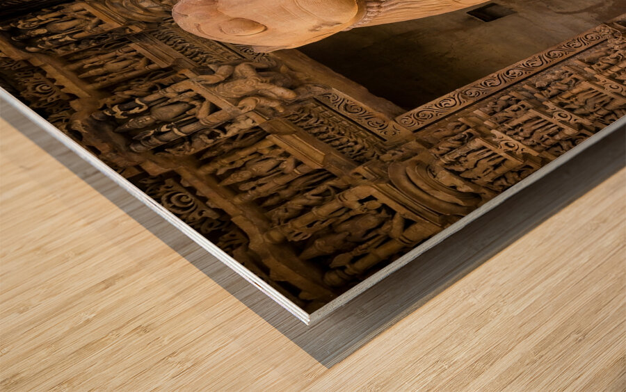 Guardian of Stone Wood print