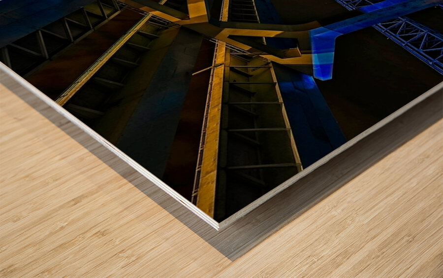 Champlain Lights Impression sur bois