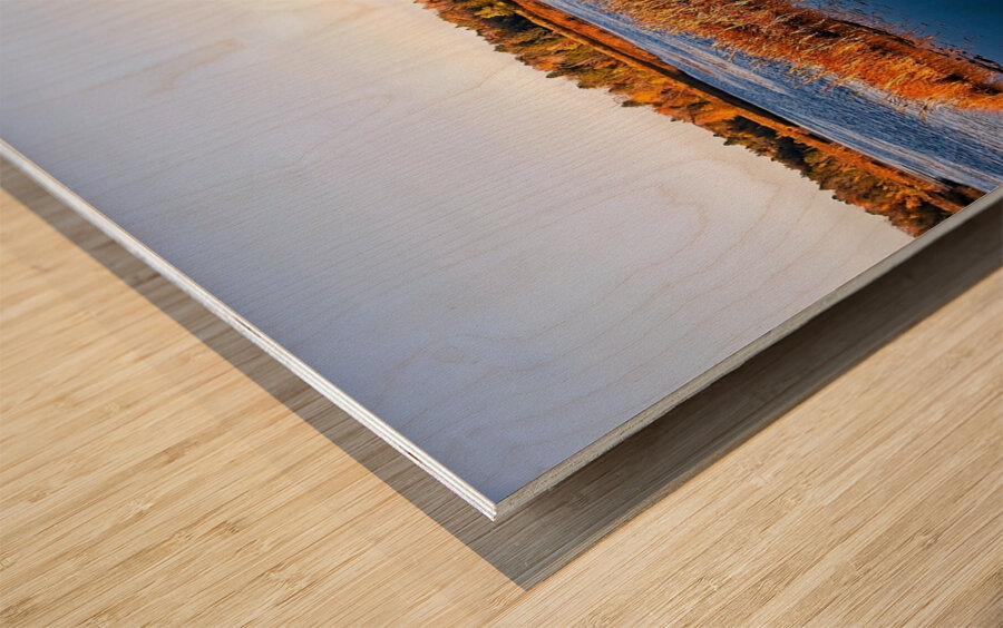 Autumn Reflections Impression sur bois