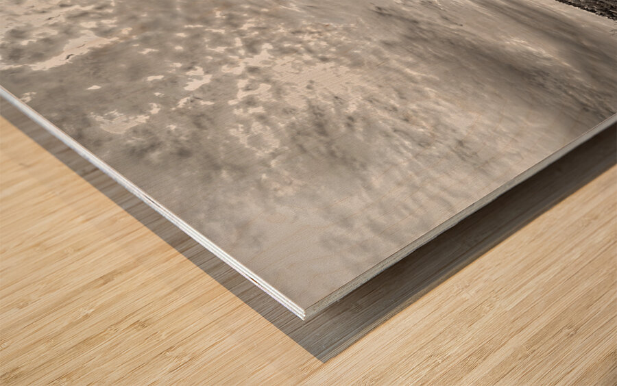 Light Over Quiet Lands Impression sur bois