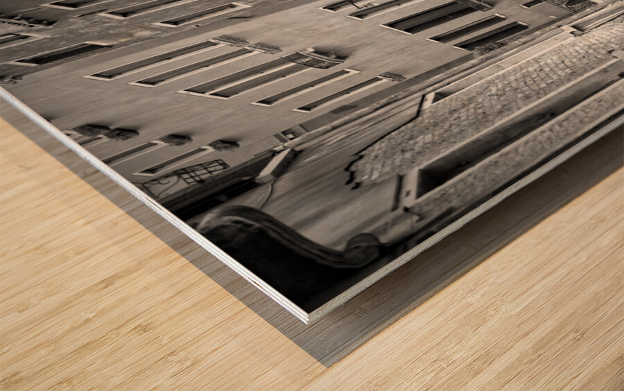 Canal Serenade Impression sur bois