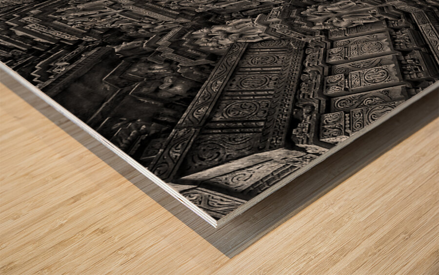 Carved stories II Impression sur bois