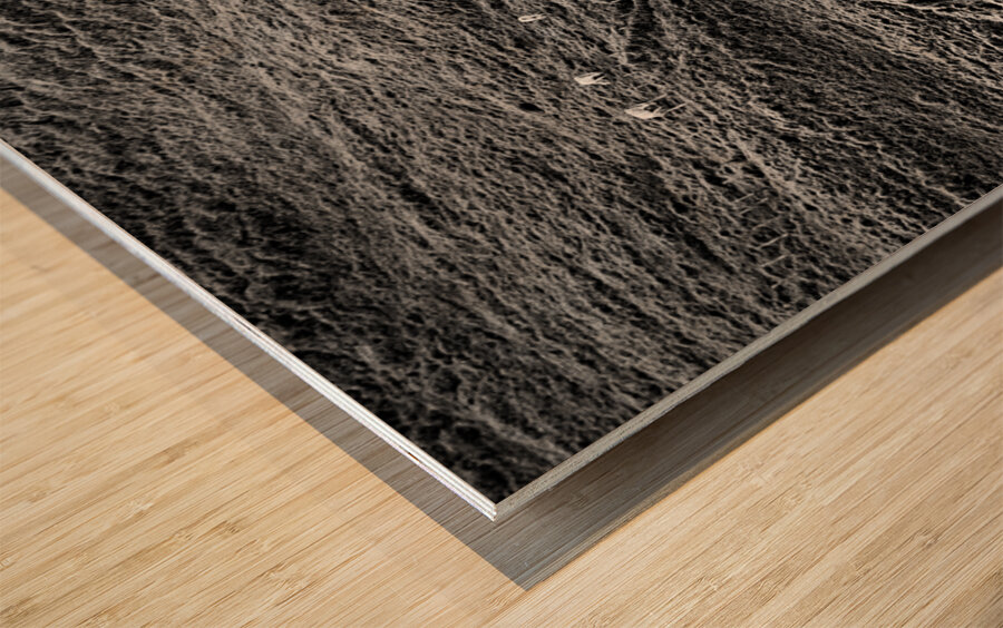 Hills of Time Impression sur bois