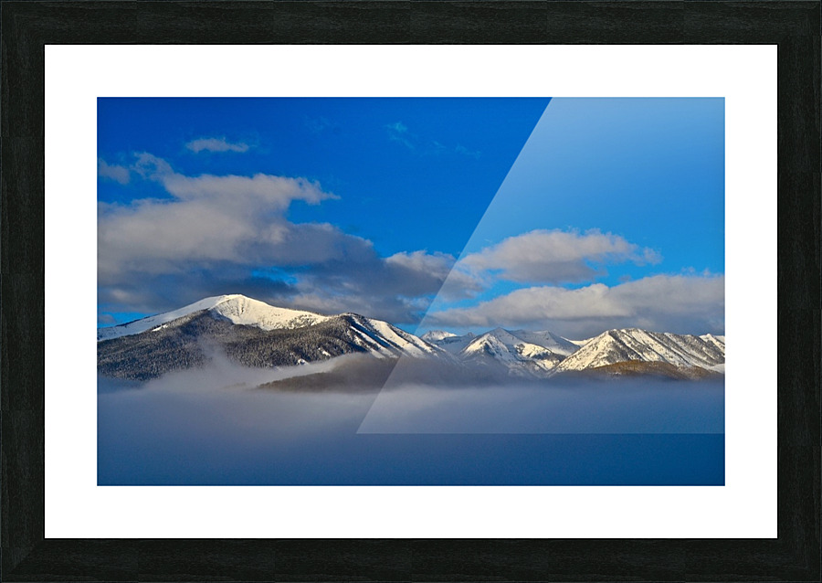Above the Clouds Picture Frame print