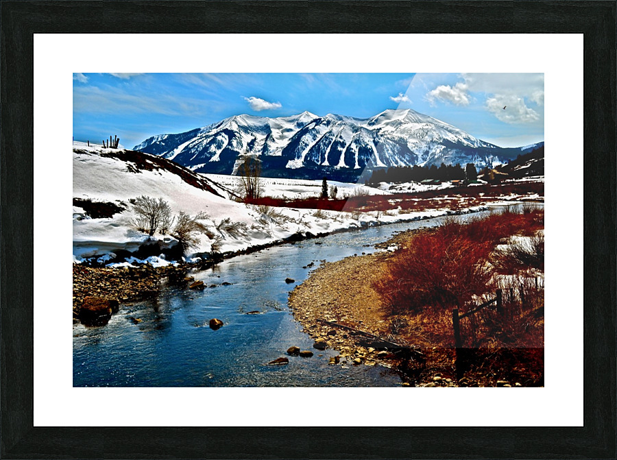 East River Picture Frame print