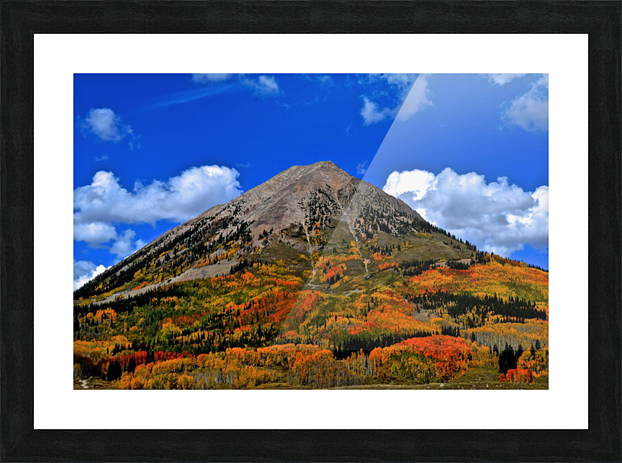 Gothic Fall Picture Frame print