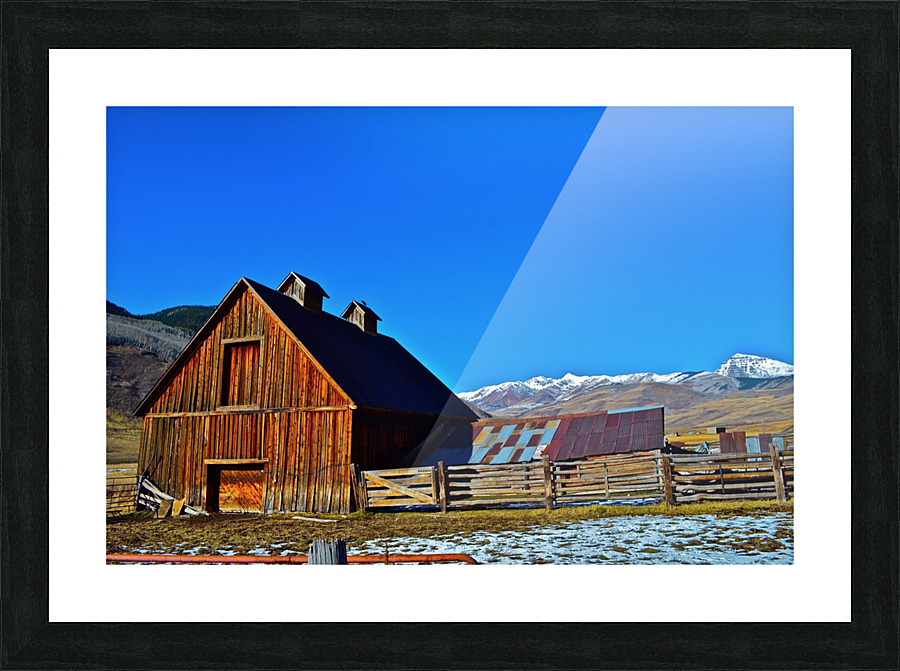 Cold Springs Barn Picture Frame print