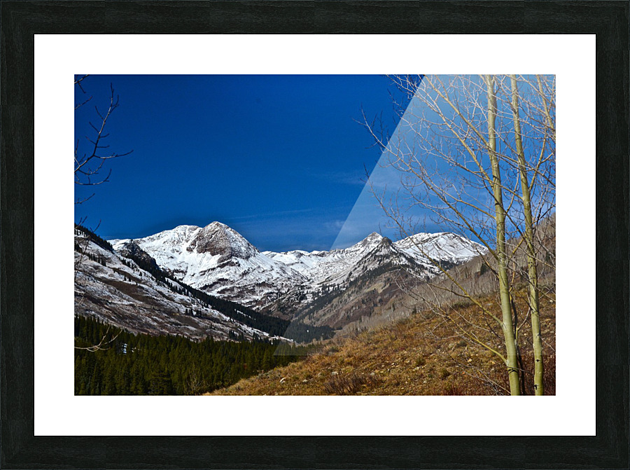 Paradise Divide Picture Frame print