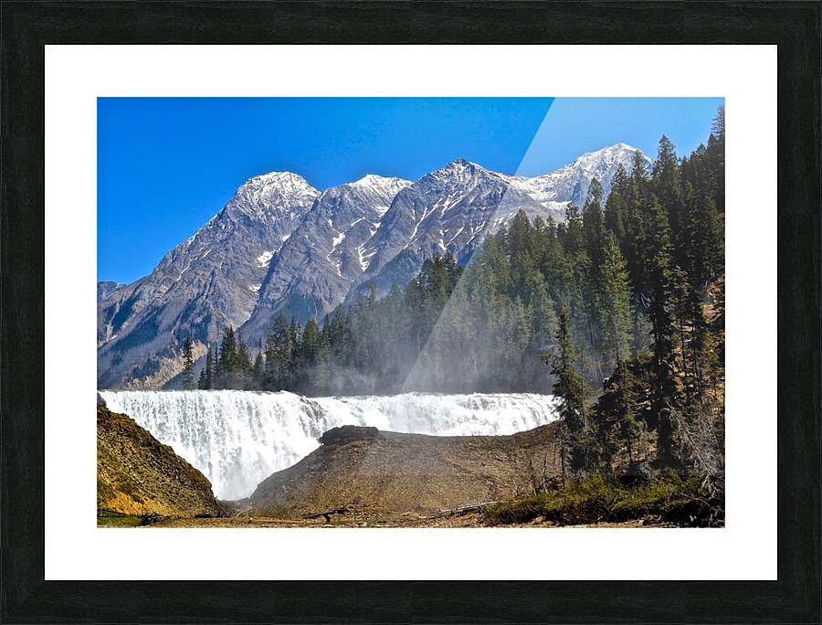 Wapta Falls Picture Frame print