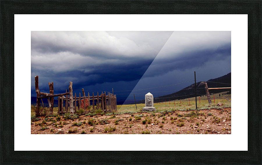 Ominous Picture Frame print