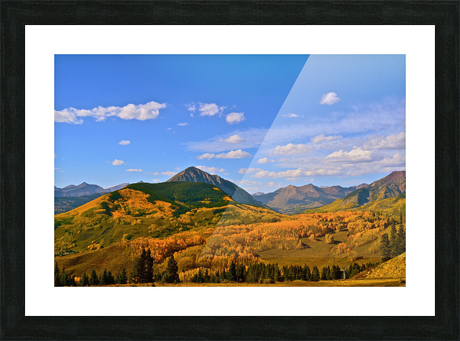 September Splendor Picture Frame print