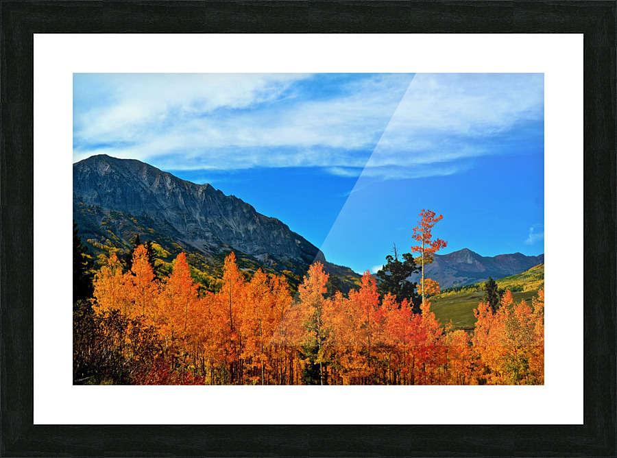 Gothic Fall Picture Frame print