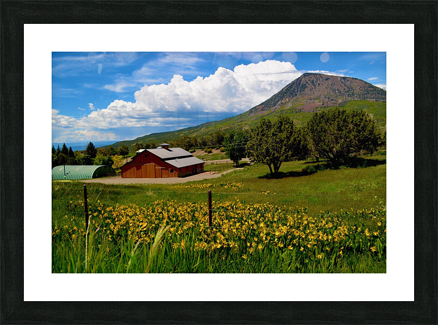 CrawfordCountry Picture Frame print
