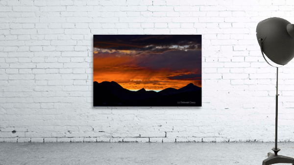 Sunset Silhouette Wall Preview