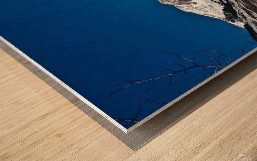Paradise Divide Wood print
