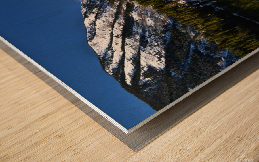 Nicholson Lake Wood print