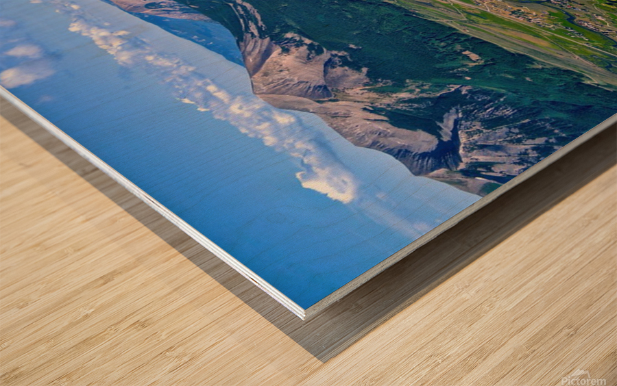 Peak View Wood print