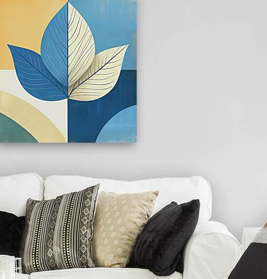 Geometric abstract art of a tree paper  by Abdullah