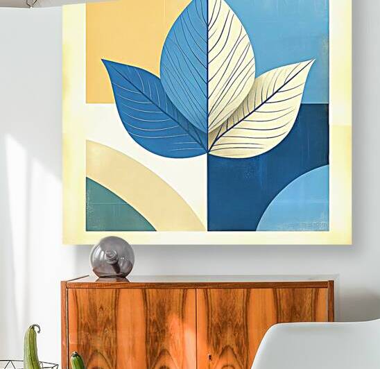 Geometric abstract art of a tree paper 1 by Abdullah
