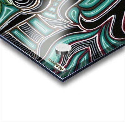 Synergy Triptych Right panel Acrylic print
