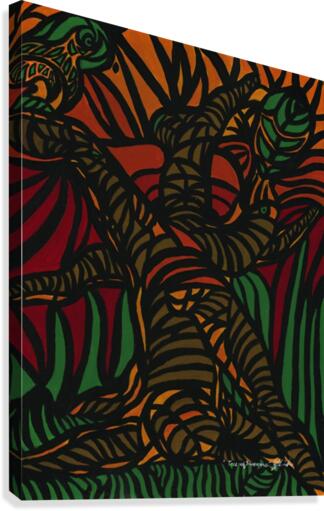 Tree Of Illusions Canvas Print