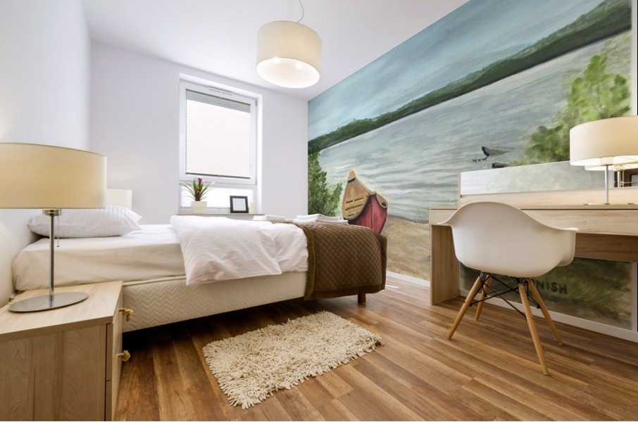 Beauty Lake Mural print