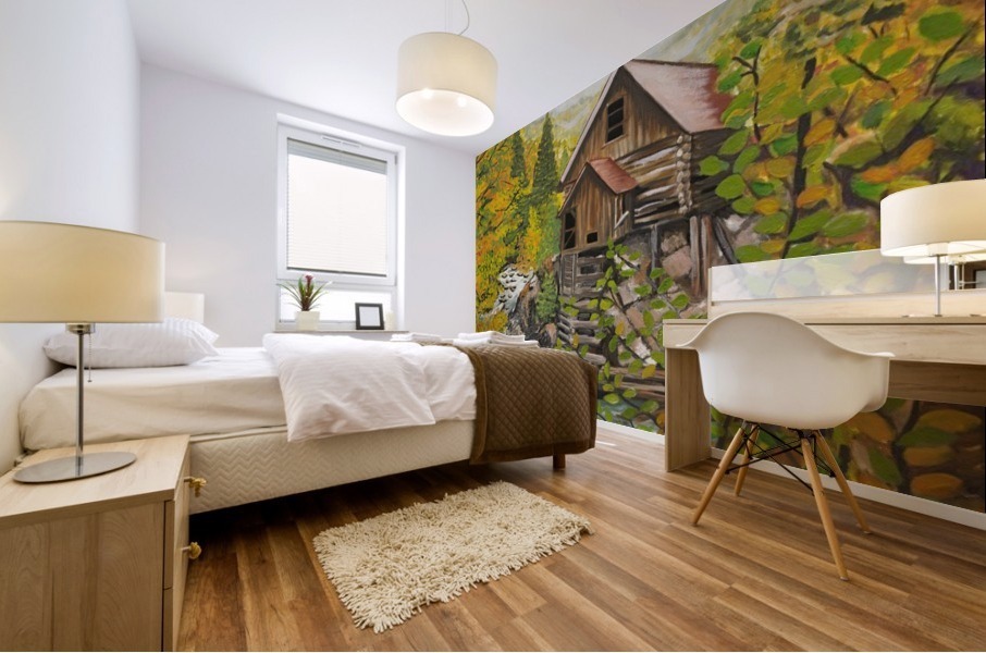 Crystal Hideaway Mural print