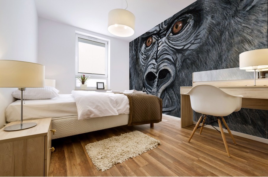 Silverback Mural print