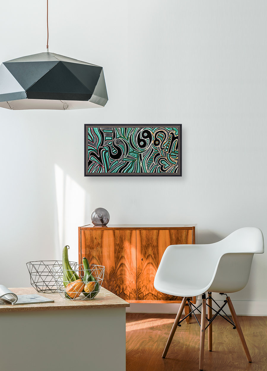 Synergy Triptych Left panel Reproduction
