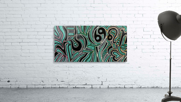 Synergy Triptych Right panel Wall Preview