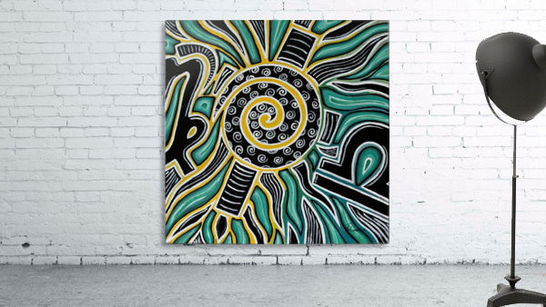 Synergy Triptych Centre panel Wall Preview