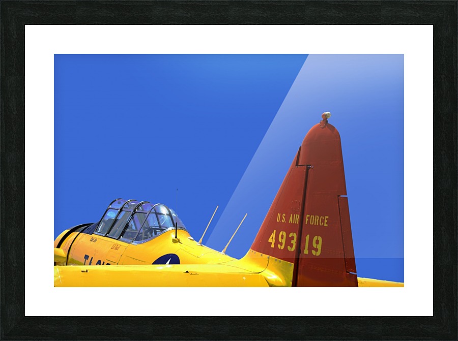 T6 Texan Picture Frame print
