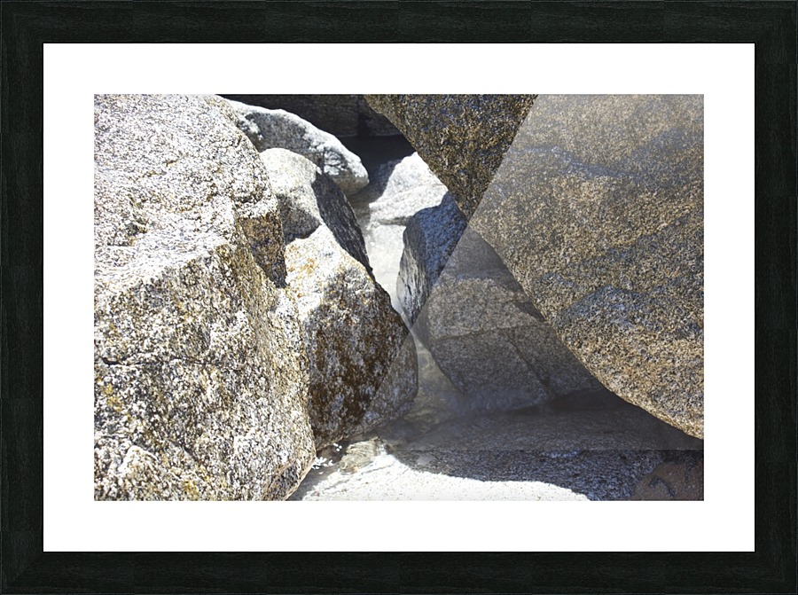 Rock Formation II Picture Frame print