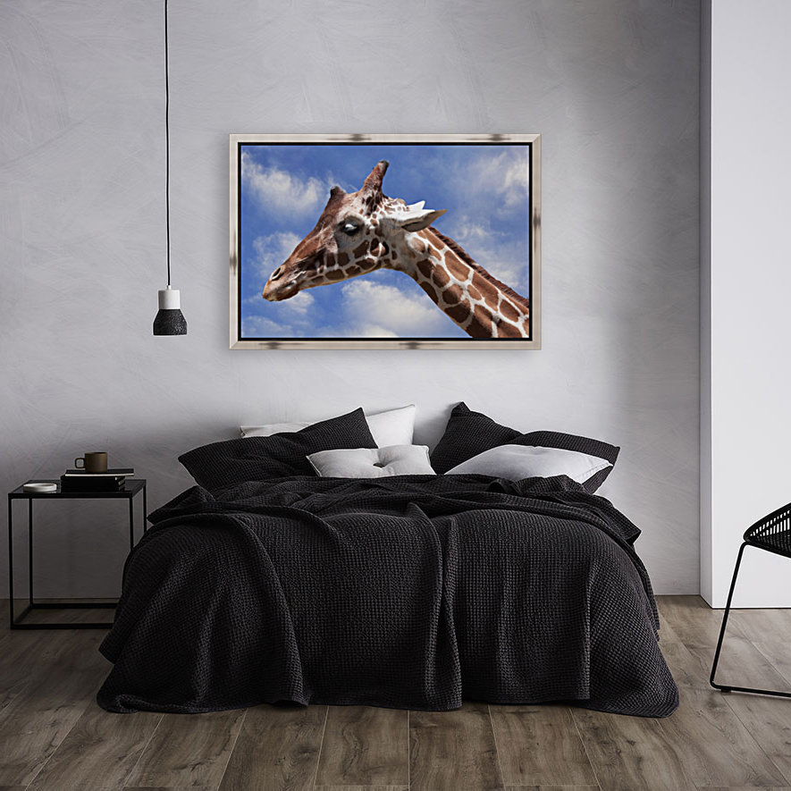 Giraffe & Sky Reproduction