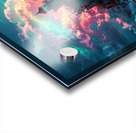  Emerald Tempest: Waves Beneath a Crimson Sky Acrylic print