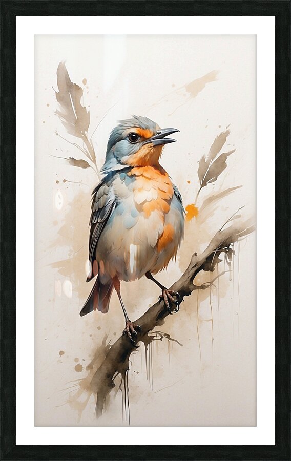 Flight to Freedom: The Longing Horizon Picture Frame print