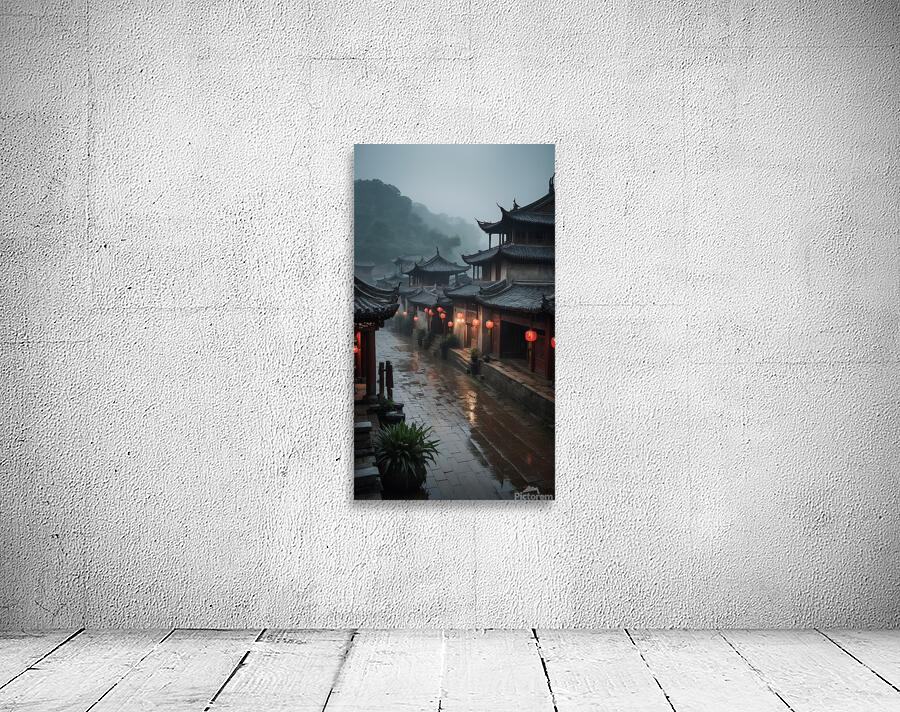 Whispers of the Past: An Ancient Town in the Rain Wall Preview