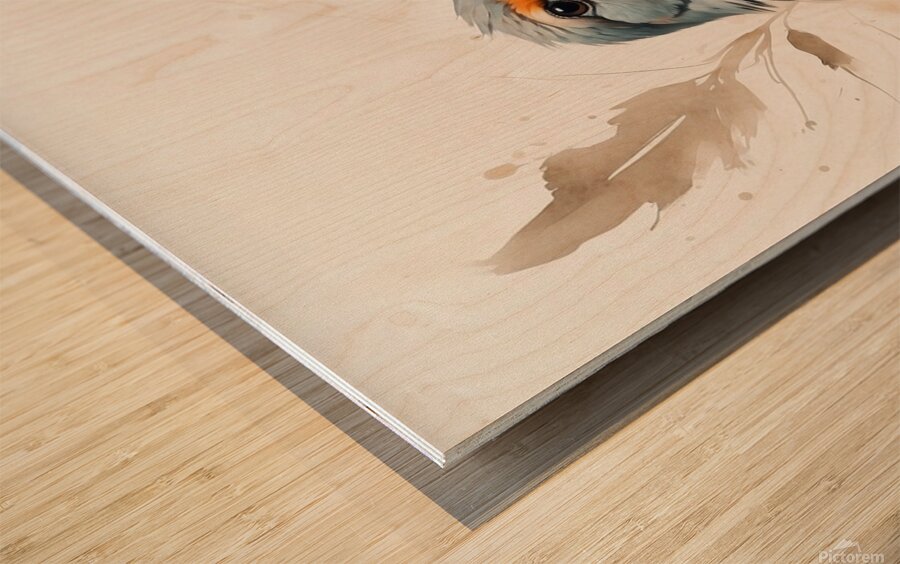 Flight to Freedom: The Longing Horizon Wood print