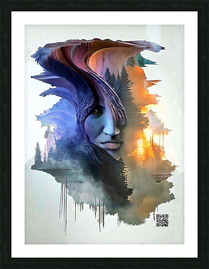 Someone is watching Picture Frame print