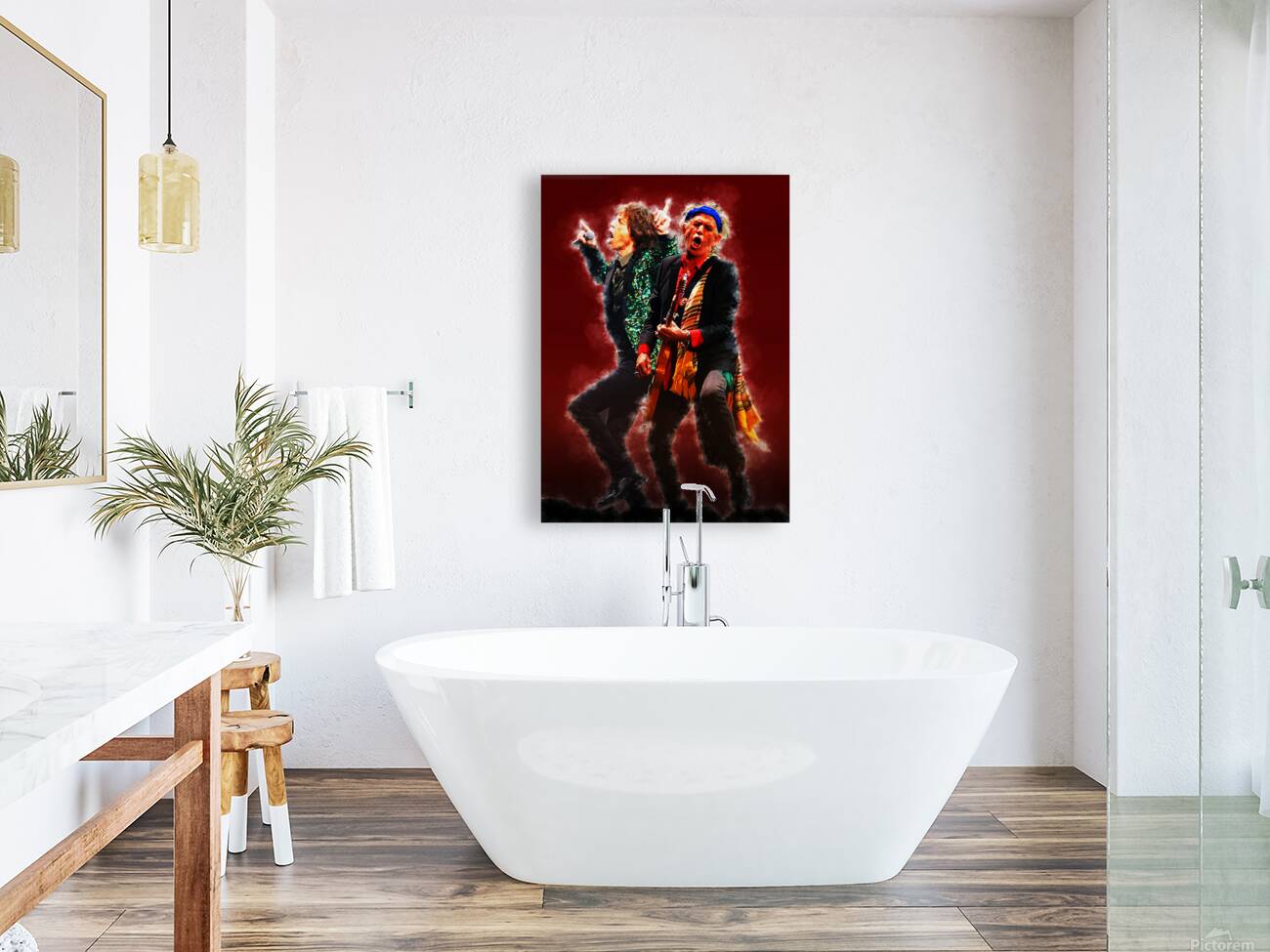 Mick Jagger & Keith Richards Reproduction