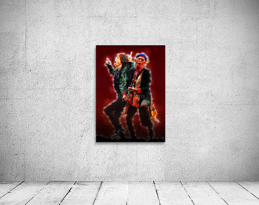 Mick Jagger & Keith Richards Wall Preview