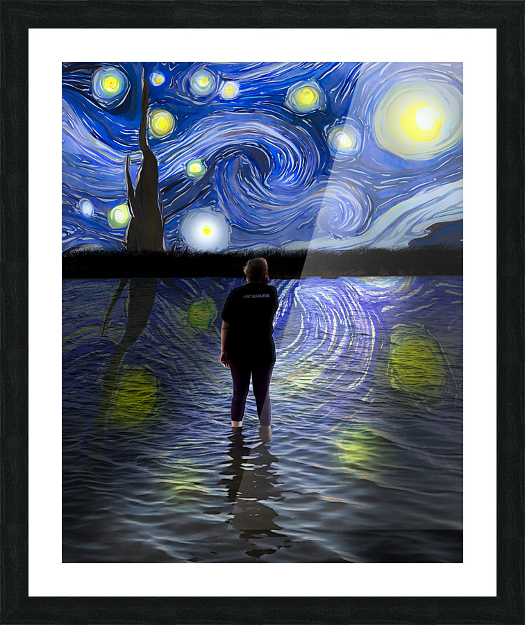 Starry Night Picture Frame print