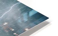 Sheltering from the storm HD Metal print
