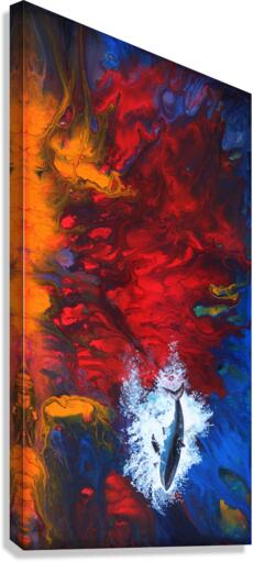 The Last Shark Canvas Print