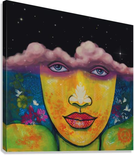 Optimism Through Peace Canvas Print