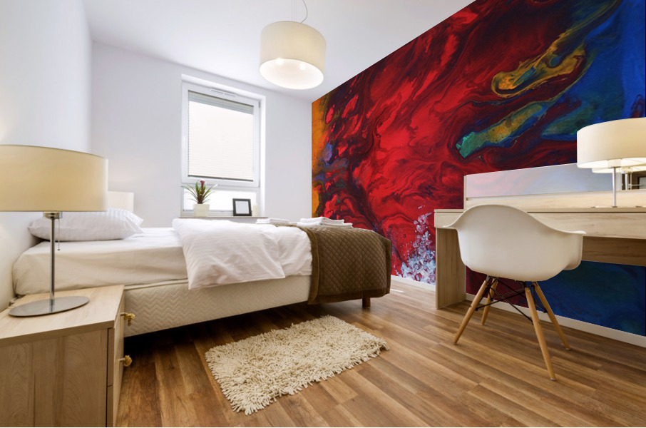 The Last Shark Mural print