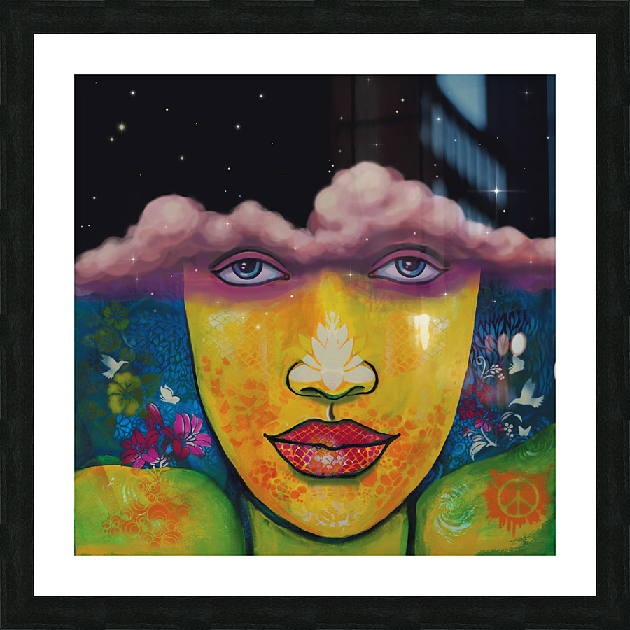 Optimism Through Peace Picture Frame print