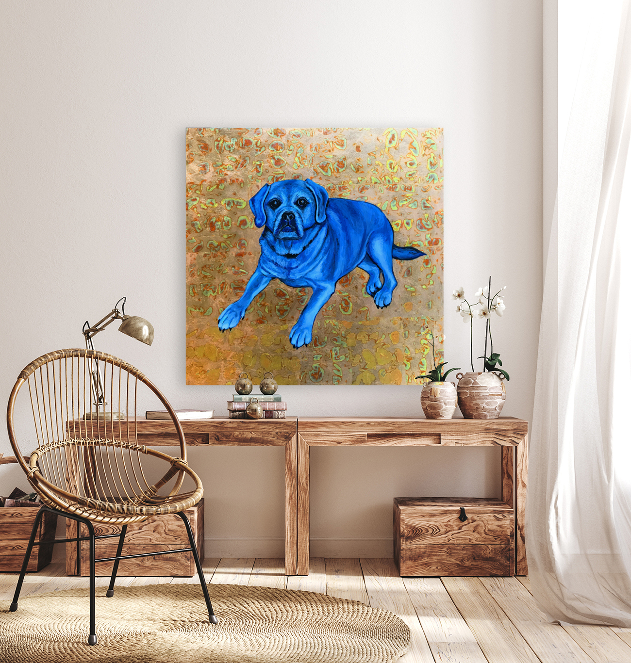 Blue Gracie Reproduction