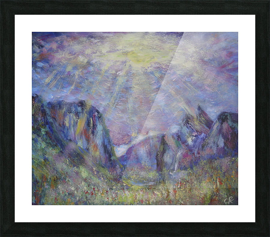 Colorado Summer Picture Frame print