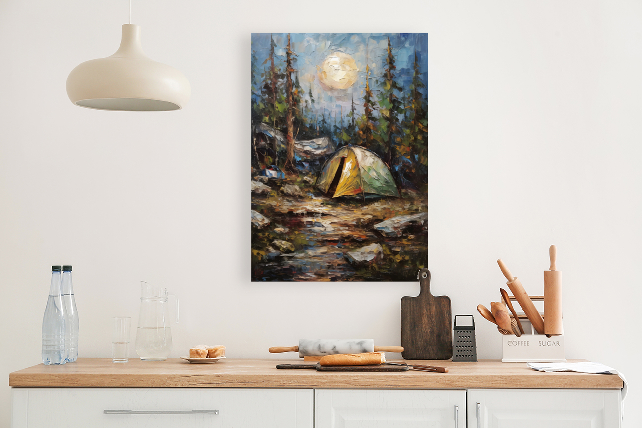 Moonlit Solitude Reproduction